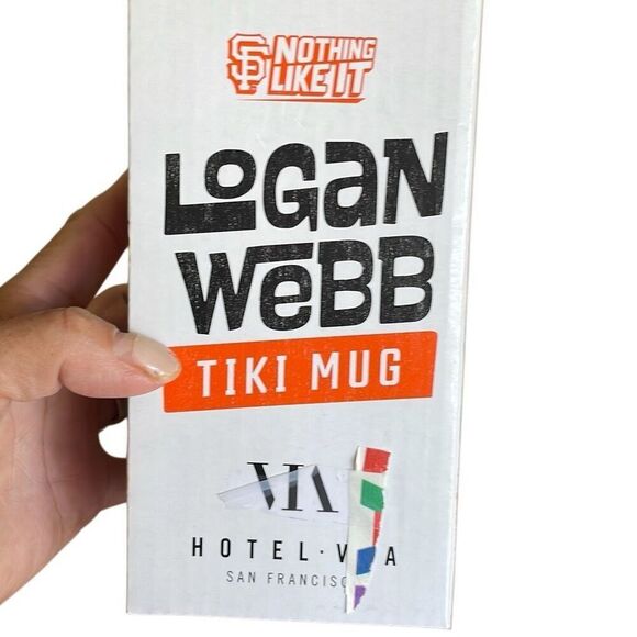 New In Box! SF Giants Logan Webb Tiki Mug - Picture 6 of 6
